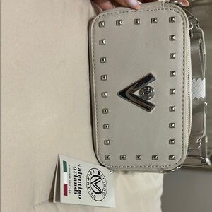 Valentino Cream Crossbody Bag